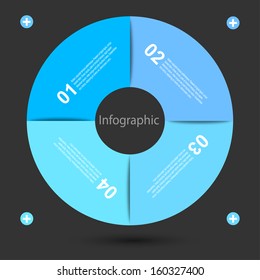 Info-graphic design template. Idea to display, ranking and statistics.