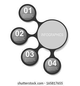 Info-graphic design template. Idea to display information, ranking and statistics. 