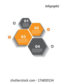 Info-graphic design template. Idea to display, ranking and statistics.