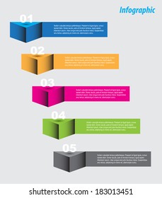  Info-graphic design template. Idea to display ranking and statistics.