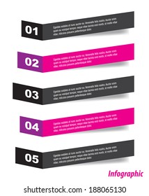Info-graphic design template. Idea to display, ranking and statistics. 