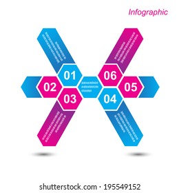 Info-graphic design template. Idea to display , ranking and statistics. 