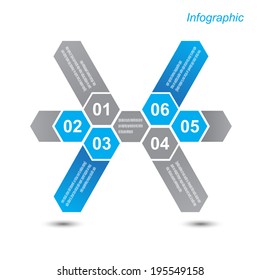 Info-graphic design template. Idea to display , ranking and statistics. 