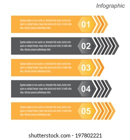 Info-graphic design template. Idea to display , ranking and statistics. 