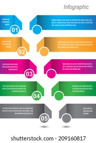 Info-graphic design template. Idea to display , ranking and statistics.