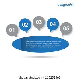 Info-graphic design template. Idea to display , ranking and statistics. 