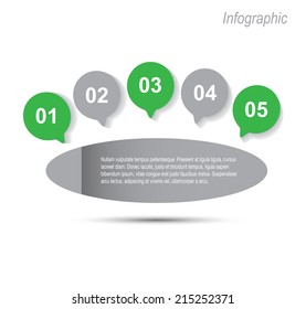 Info-graphic design template. Idea to display , ranking and statistics. 