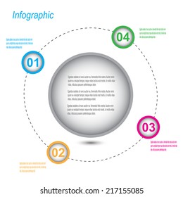 Info-graphic design template. Idea to display , ranking and statistics. 