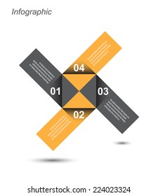Info-graphic design template. Idea to display , ranking and statistics.