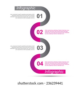 Info-graphic design template. Idea to display , ranking and statistics.