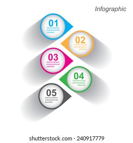 Info-graphic design template. Idea to display , ranking and statistics. 