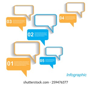 Info-graphic design template. Idea to display, ranking and statistics.