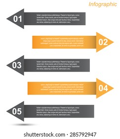 
Info-graphic design template. Idea to display statistics.