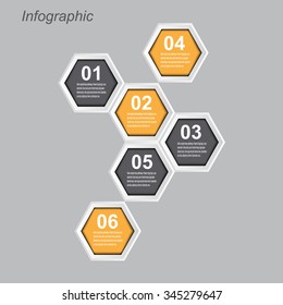 Info-graphic design template. Idea to display, ranking and statistics.