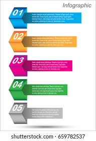 Info-graphic design template. Idea to display ranking and statistics.