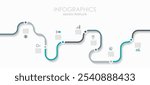 Infographic design template with place for your data. Vector illustration.