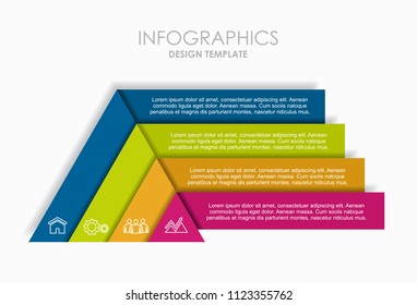Infographic design template with place for your data. Vector illustration.