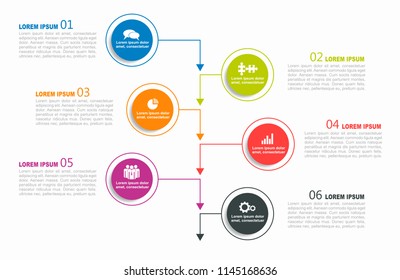 Infographic design template with place for your data. Vector illustration.