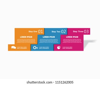 Infographic design template with place for your text. Vector illustration.