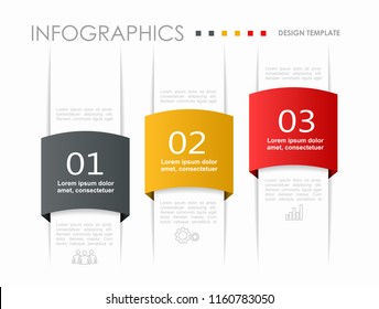 Infographic design template with place for your text. Vector illustration.