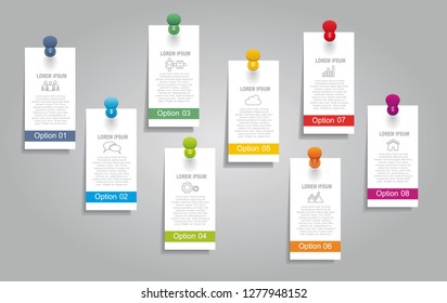 Infographic design template with place for your text. Vector illustration.
