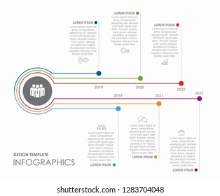 Infographic design template with place for your text. Vector illustration.
