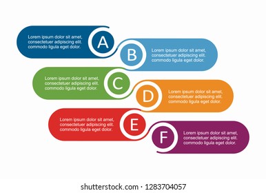 Infographic design template with place for your text. Vector illustration.