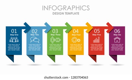 Infographic design template with place for your text. Vector illustration.