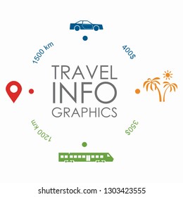 Infographic design template with place for your text. Vector illustration.