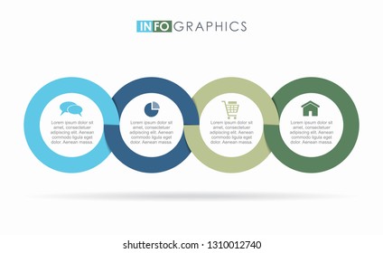 Infographic design template with place for your text. Vector illustration.