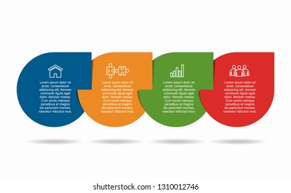 Infographic design template with place for your text. Vector illustration.