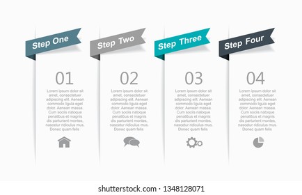 Infographic design template with place for your text. Vector illustration.