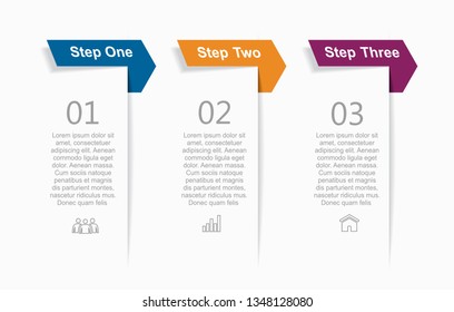 Infographic design template with place for your text. Vector illustration.