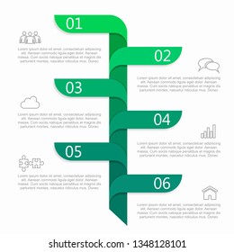 Infographic design template with place for your text. Vector illustration.