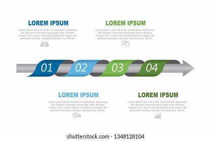 Infographic design template with place for your text. Vector illustration.