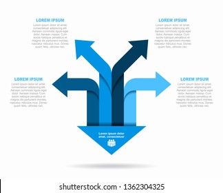 Infographic design template with place for your text. Vector illustration.