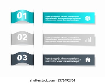 Infographic design template with place for your text. Vector illustration.