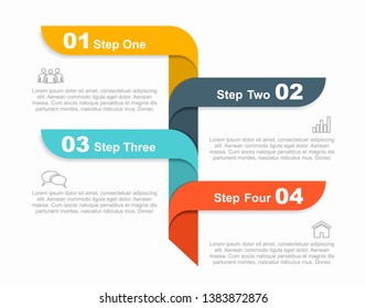 Infographic design template with place for your text. Vector illustration.