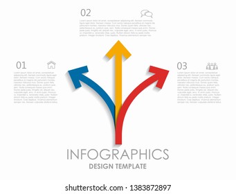 Infographic design template with place for your text. Vector illustration.