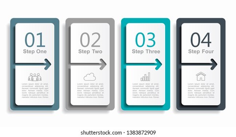 Infographic design template with place for your text. Vector illustration.