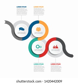 Infographic design template with place for your data. Vector illustration.