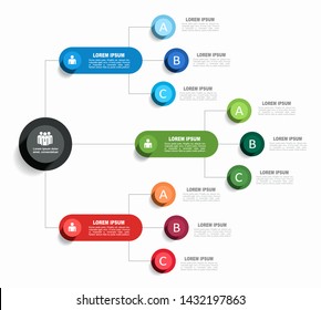 Infographic design template with place for your data. Vector illustration.