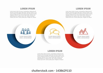 Infographic design template with place for your data. Vector illustration.