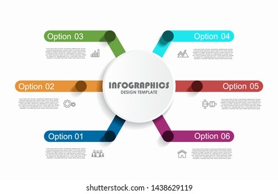Infographic design template with place for your data. Vector illustration.