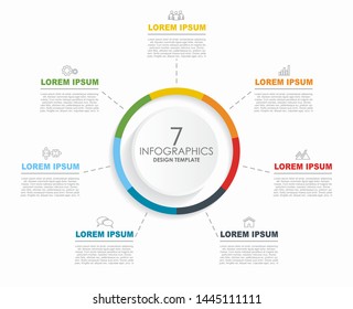 Infographic design template with place for your data. Vector illustration.