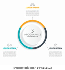 Infographic design template with place for your data. Vector illustration.