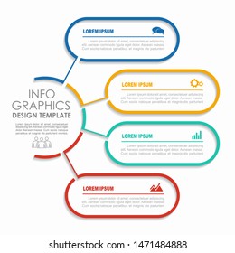 Infographic design template with place for your data. Vector illustration.