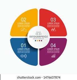 Infographic design template with place for your data. Vector illustration.
