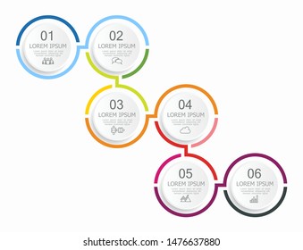 Infographic design template with place for your data. Vector illustration.