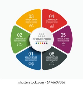 Infographic design template with place for your data. Vector illustration.